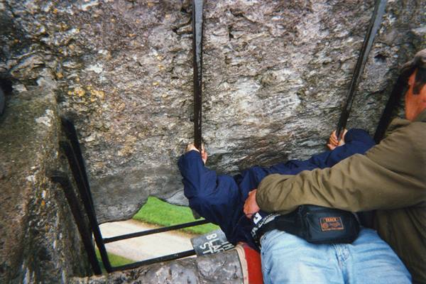 Kiss the Blarney Stone