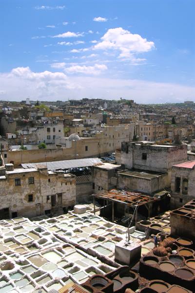 Fes - Chouara tanneries
