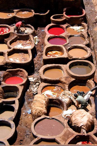 Fes - Chouara tanneries