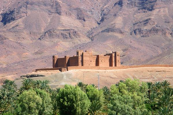 Draa Valley - Fort near Ksar Tamnougalt