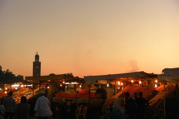 Marrakech - Jemaa el-Fna Square