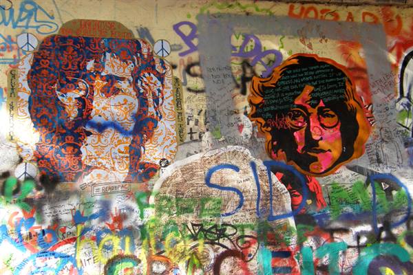 Prague: John Lennon Wall