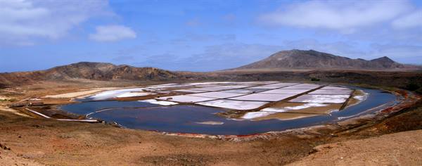 Pedra Lume - salt flats