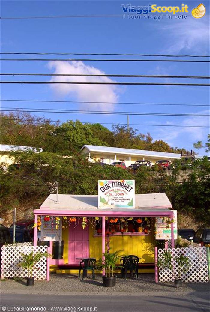 Kiosk in St. John