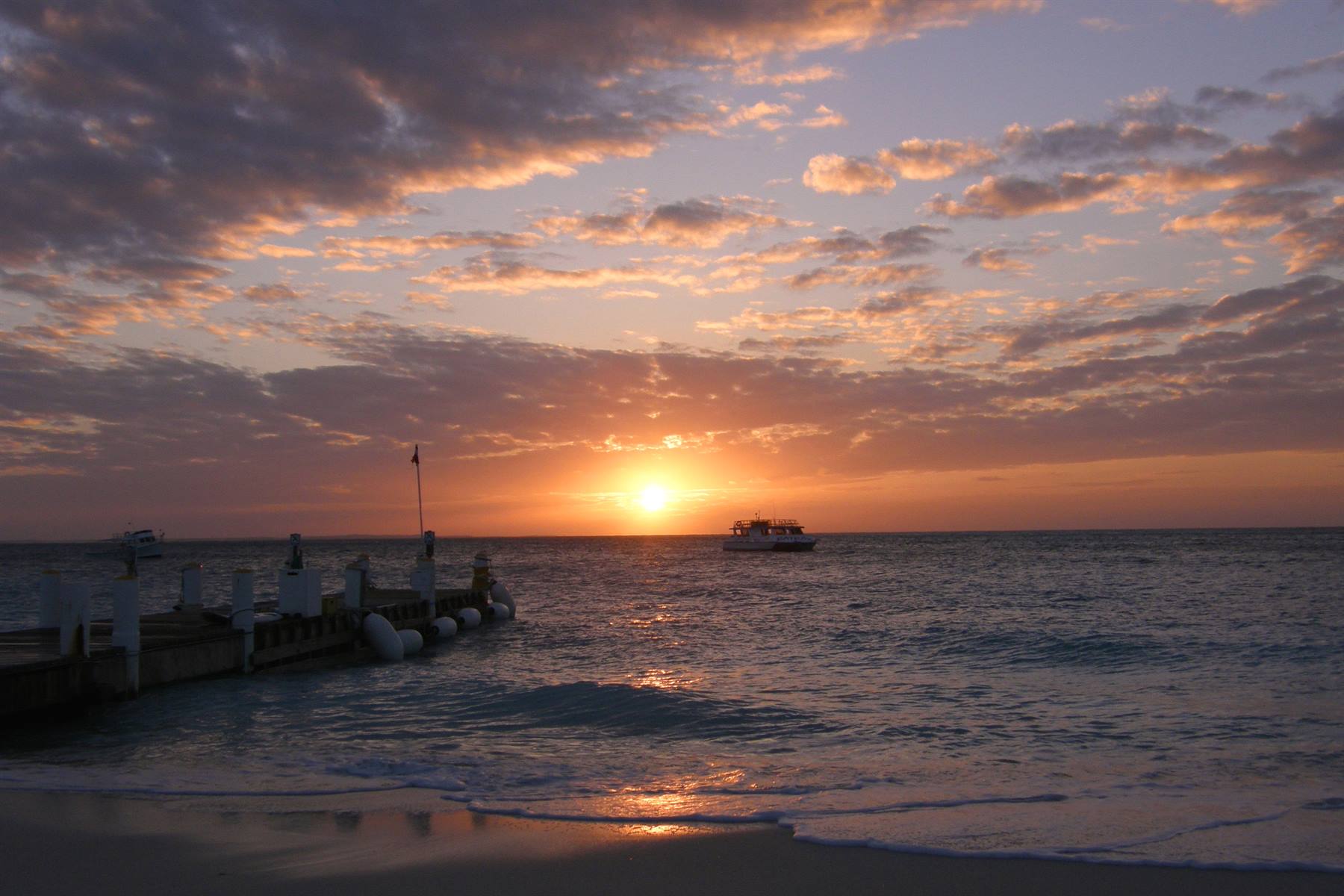 Sunset at Grace Bay