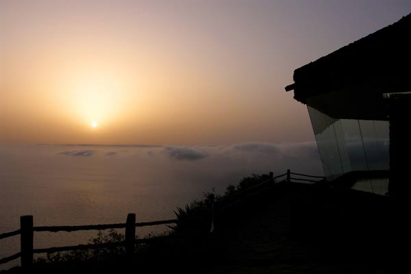 Sunset from the Mirador de la Peña