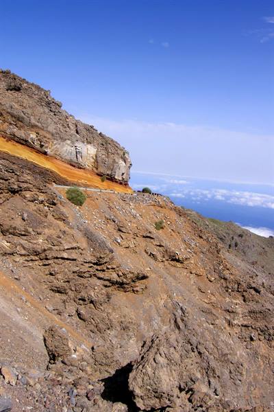 Towards Roque de los Muchachos