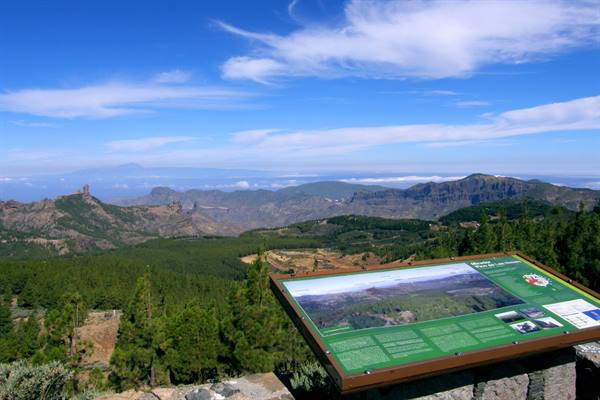 Panorama from Pico de las Nieves