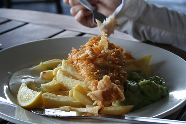 fish and chips...sooo good...mmmmm!!!!
