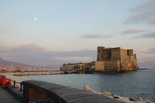 on the seafront of MARGELLINA....the castel dell'ovo