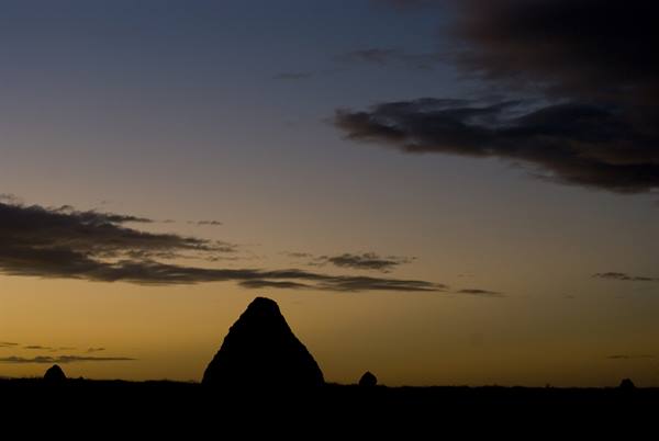 Termite mounds in Western Australia