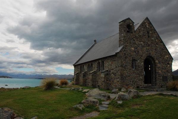 The Chapel of the Good Shepherd on Lake Pukaki
