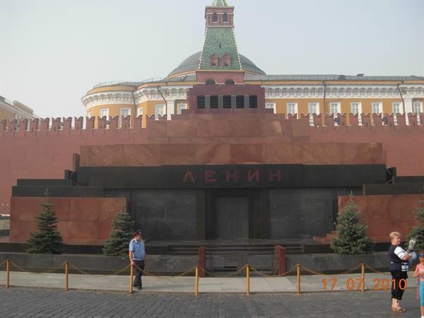 Moscow - Red Square, Lenin Mausoleum