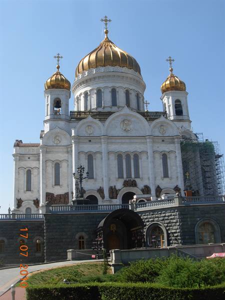 Moscow - Cathedral of Christ the Saviour