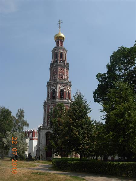 Moscow - Novodevichiy convent, bell tower