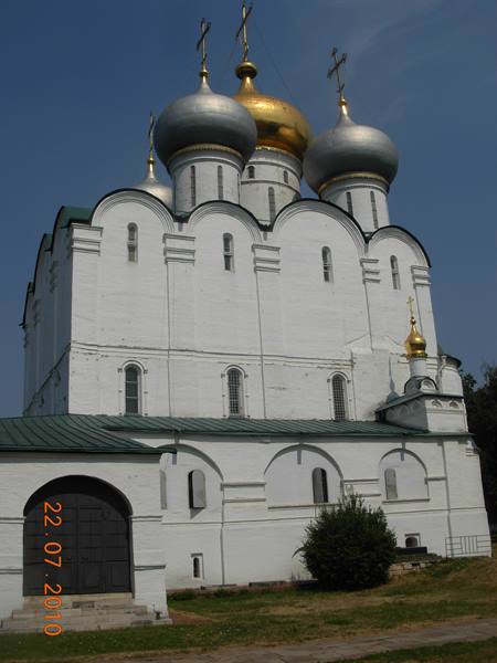 Moscow - Novodevichiy convent, Cathedral of Our Lady of Smolensk 
