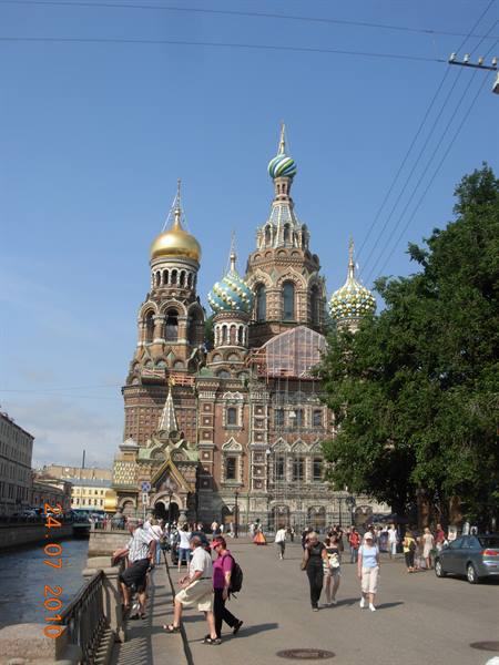 St Petersburg - church of the Saviour on the Spilled Blood
