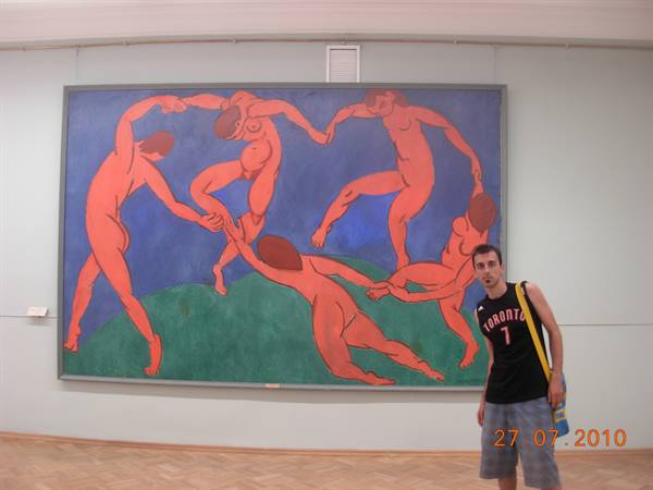 St Petersburg - Hermitage museum, Henri Matisse 'The Dance'