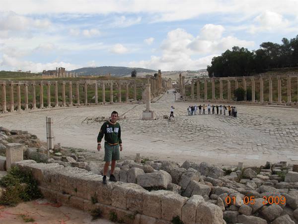 Jerash - oval plaza
