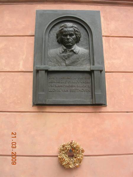 Prague - Beethoven monument