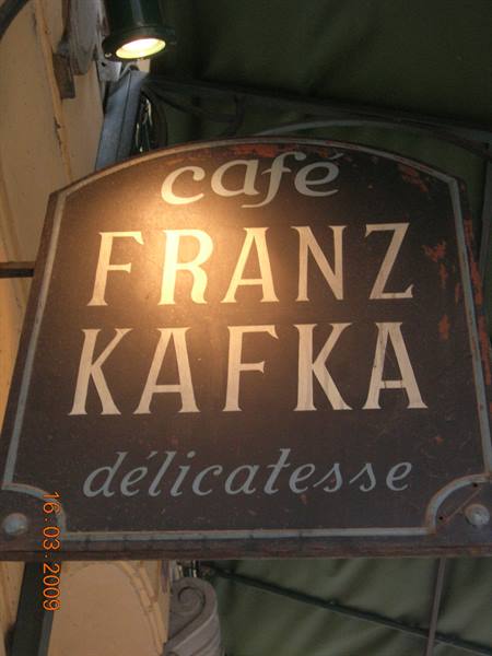 prague - Kafka café!
