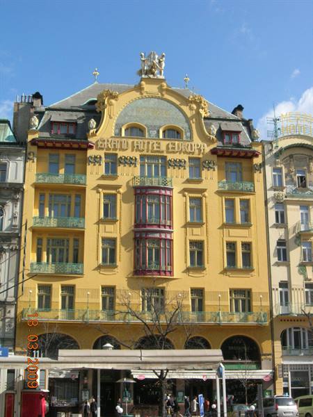 Prague - hotel Europa