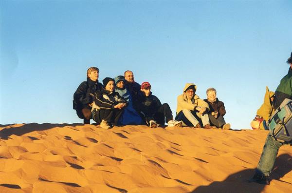Merzouga - on the dune!