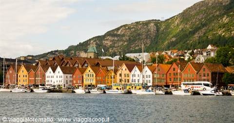 Bergen - view of the city