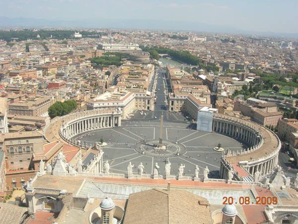 Vatican - panorama from the dome