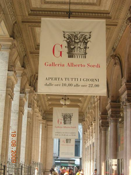 Rome - galleria Alberto Sordi
