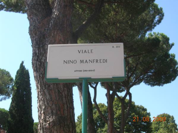 Rome - viale Nino Manfredi