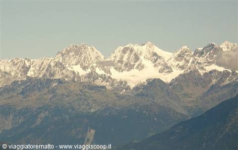 Bernina - view of the mountains