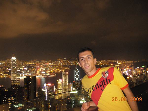Hong Kong - night view from the Peak