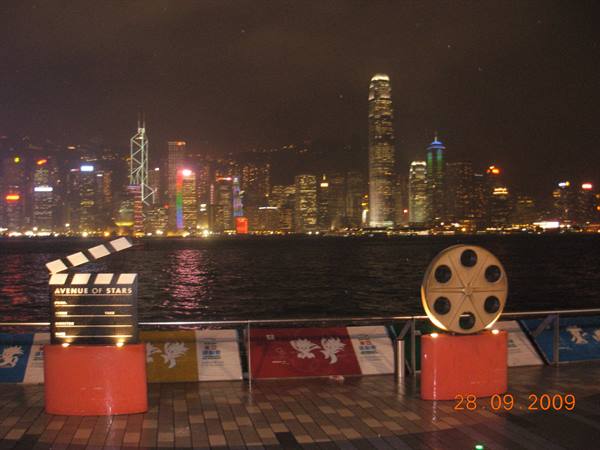 Hong Kong - Victoria Harbour at night