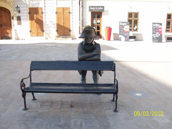 Bratislava - French soldier statue
