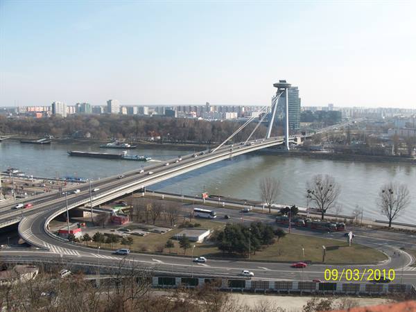 Bratislava - UFO bridge