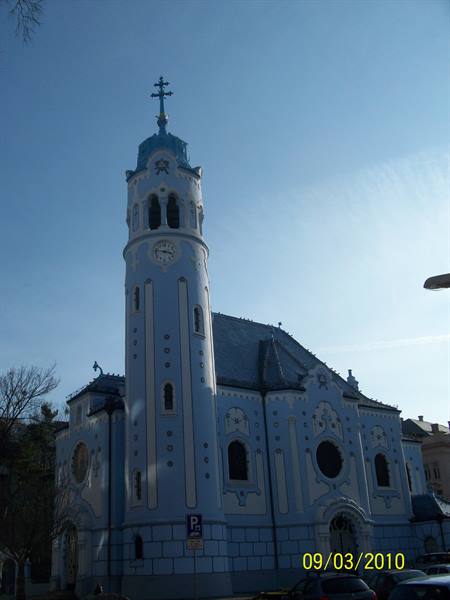 Bratislava - blue church