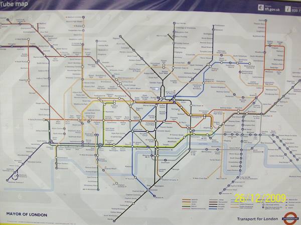 London - underground map
