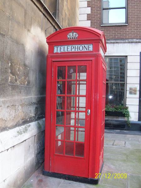 London - phone box