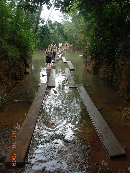 Siem Reap - we try to walk in every way..
