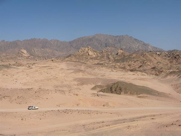 The Sinai desert