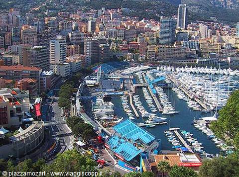 monaco from above
