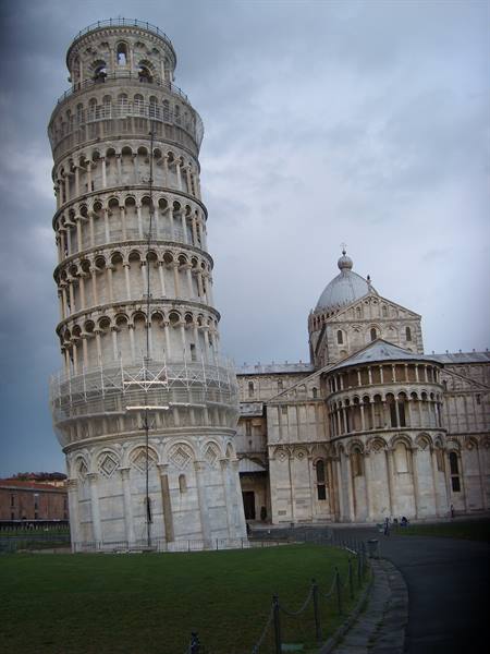 The tower of Pisa