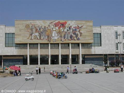TIRANA - NATIONAL MUSEUM