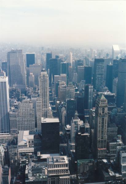Manhattan from above
