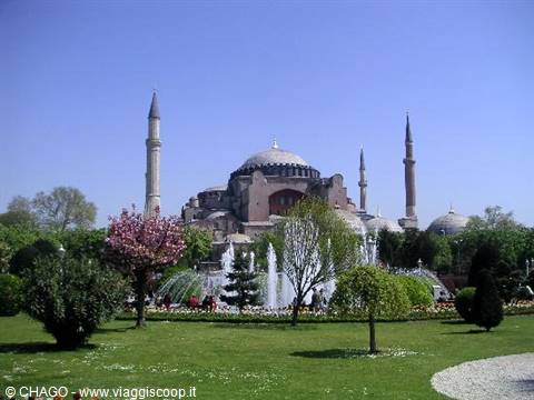 former basilica of Hagia Sophia