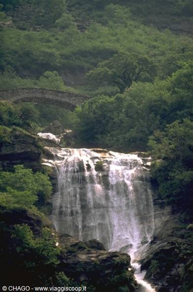 the waterfalls of Biasca