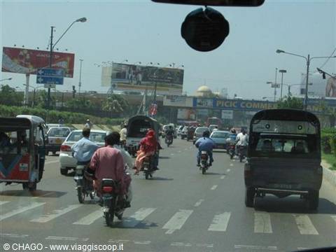 traffic of Karachi