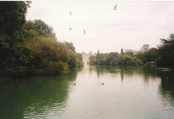 little lake of Hyde Park