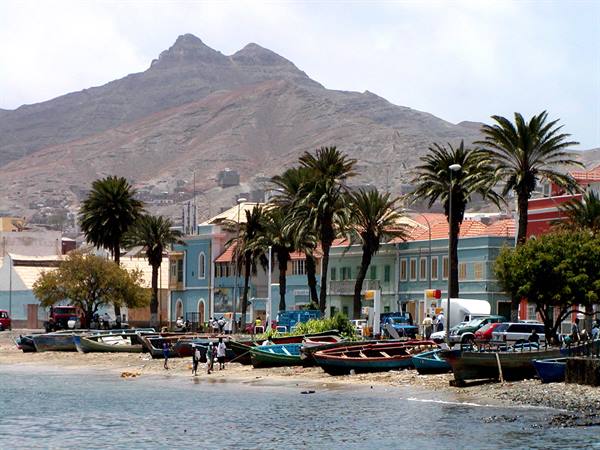 Mindelo beach